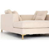 Greer Chaise Sectional - Modern Furniture - Sectionals - High Fashion Home