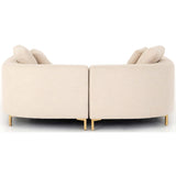 Greer Chaise Sectional - Modern Furniture - Sectionals - High Fashion Home