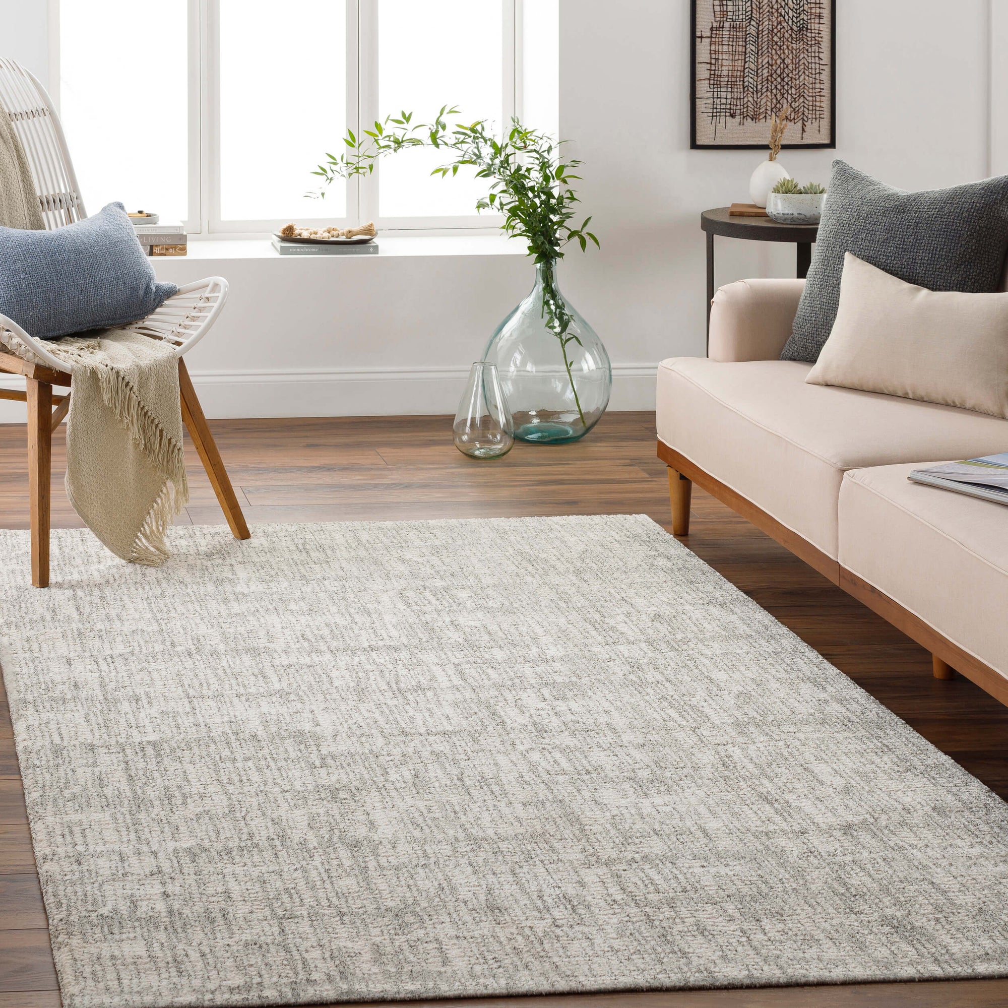 Surya Rug Gavic GVC-2309, Cream/Gray – High Fashion Home