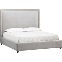 Hamilton Tall Bed, Vance Mist - Modern Furniture - Beds - High Fashion Home