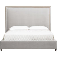 Hamilton Tall Bed, Vance Mist - Modern Furniture - Beds - High Fashion Home