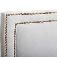 Hamilton Tall Bed, Vance Mist - Modern Furniture - Beds - High Fashion Home