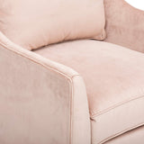 Hand Over Heart Chair, Blush - Modern Furniture - Accent Chairs - High Fashion Home