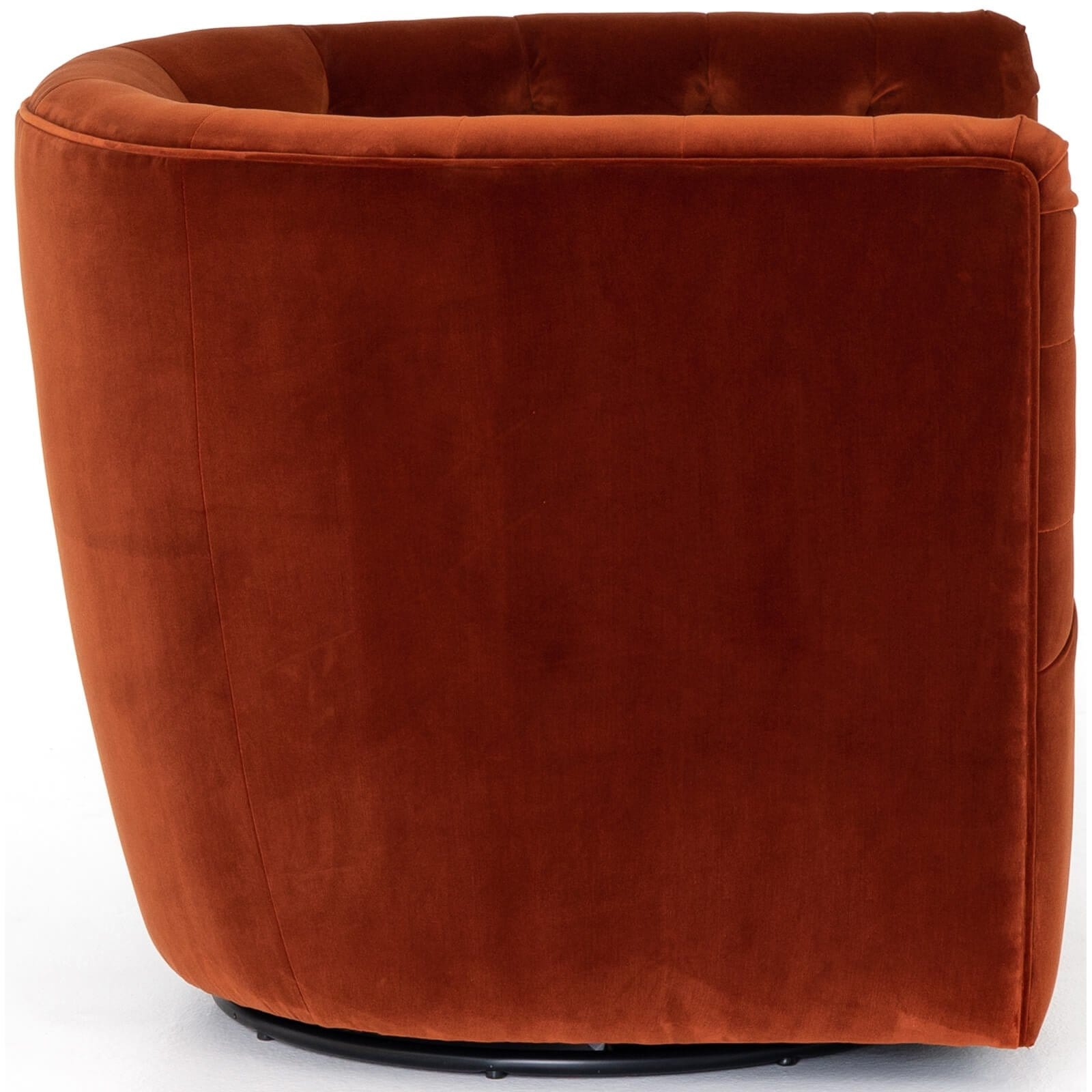 Hanover Swivel Chair, Sapphire Rust High Fashion Home