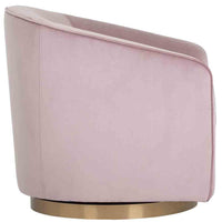 Hazel Chair, Blush - Modern Furniture - Accent Chairs - High Fashion Home