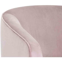 Hazel Chair, Blush - Modern Furniture - Accent Chairs - High Fashion Home