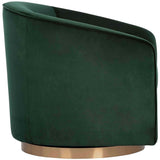 Hazel Chair, Deep Green - Modern Furniture - Accent Chairs - High Fashion Home