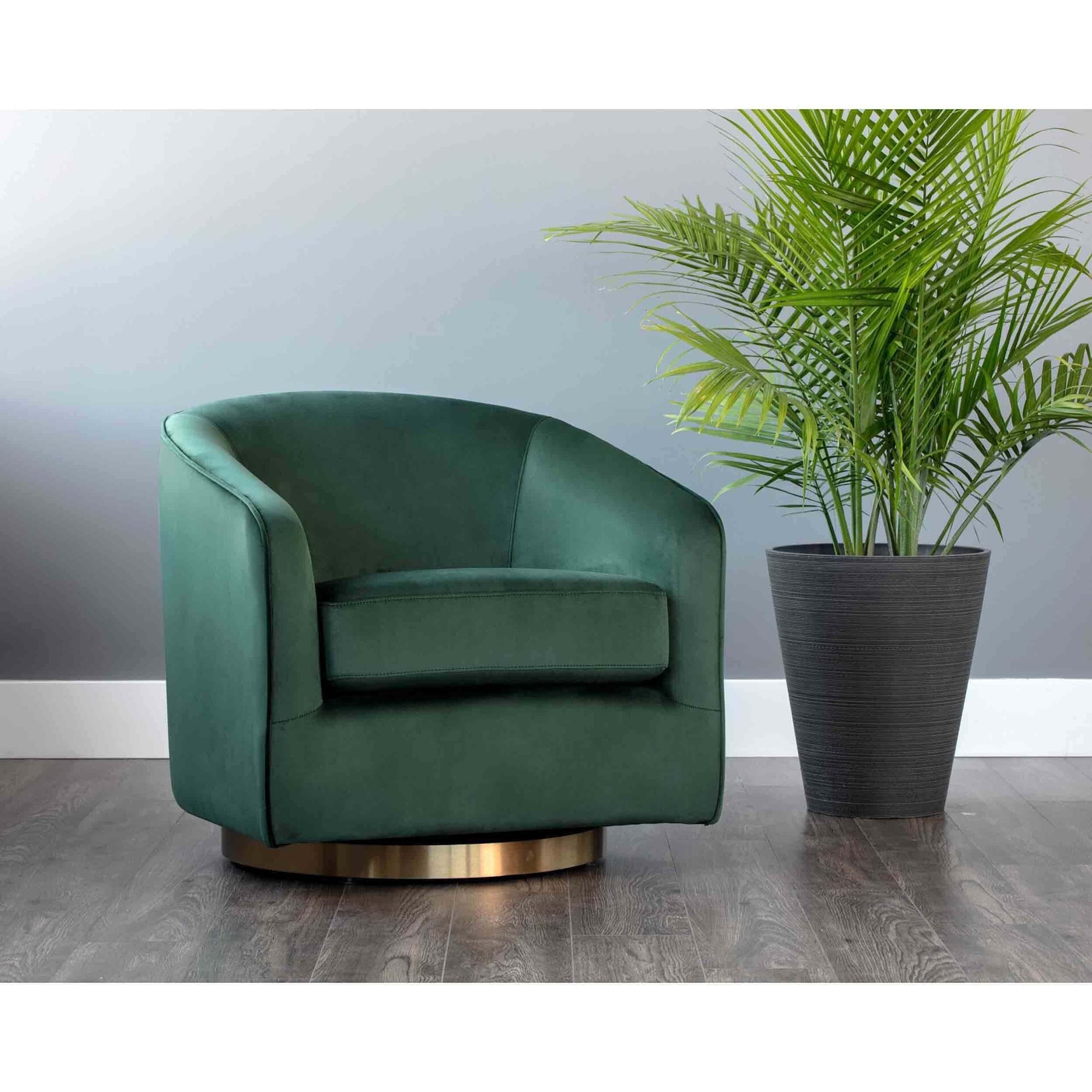 Deep green chair cheap