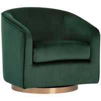 Hazel Chair, Deep Green - Modern Furniture - Accent Chairs - High Fashion Home
