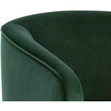 Hazel Chair, Deep Green - Modern Furniture - Accent Chairs - High Fashion Home