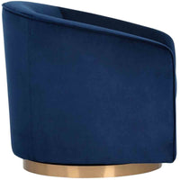 Hazel Chair, Navy - Modern Furniture - Accent Chairs - High Fashion Home