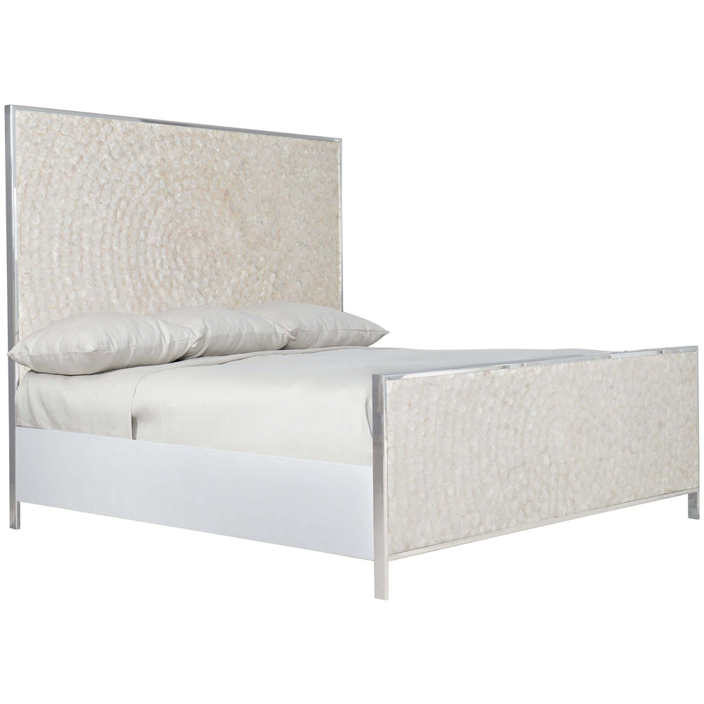 Helios Capiz Shell King Bed - Modern Furniture - Beds - High Fashion Home