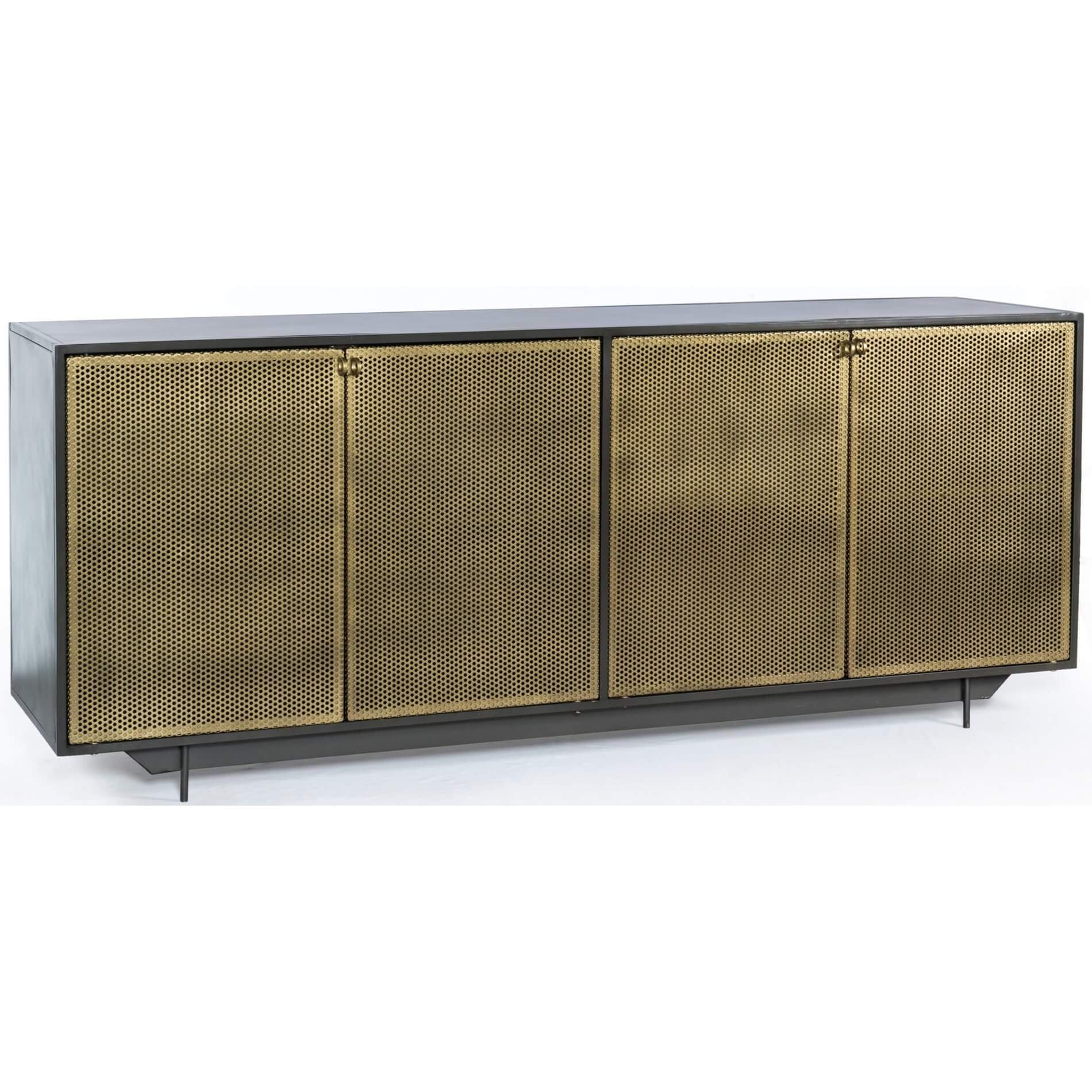 Gunmetal sideboard deals