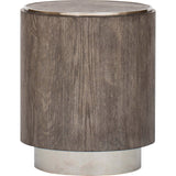 Storia Round End Table - Furniture - Accent Tables - High Fashion Home