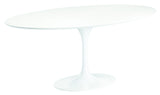 Echo Dining Table, White - Furniture - Dining - High Fashion Home