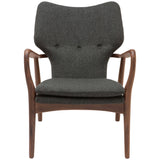 Patrik Occasional Chair, Medium Grey - Furniture - Chairs - High Fashion Home