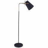 Sawyer Floor Lamp, Dark Gray - Lighting - High Fashion Home