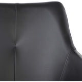 Renee Dining Chair, Black - Furniture - Dining - High Fashion Home