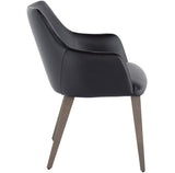 Renee Dining Chair, Black - Furniture - Dining - High Fashion Home