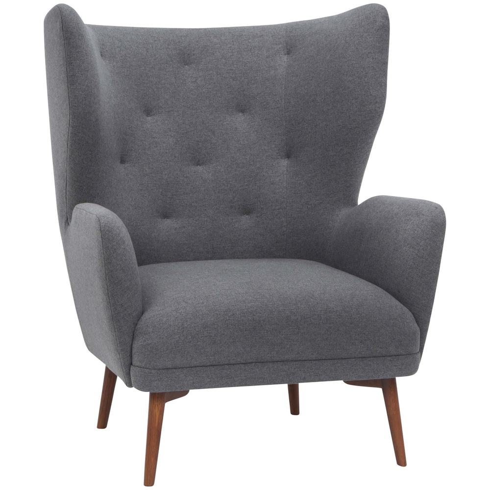 Klara Chair, Shale Grey - Modern Furniture - Accent Chairs - High Fashion Home