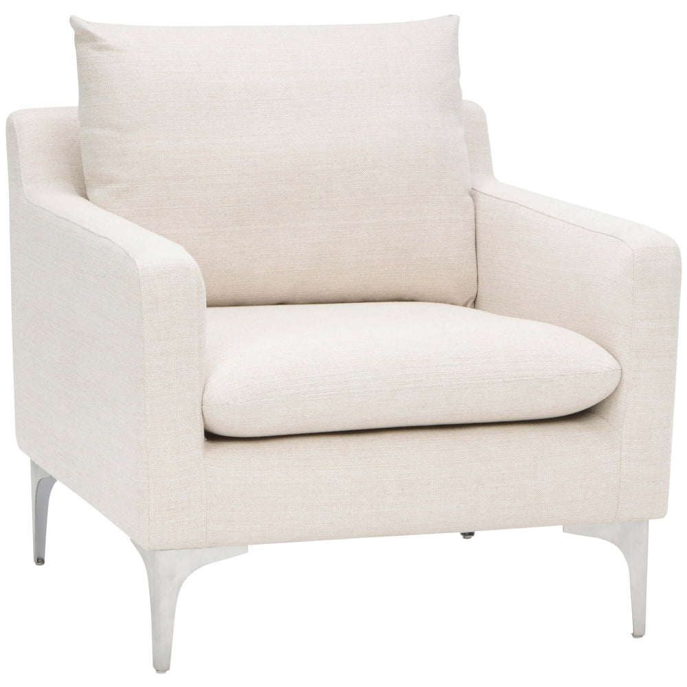 Anders Chair, Sand - Modern Furniture - Accent Chairs - High Fashion Home