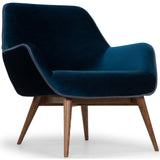 Gretchen Chair, Midnight Blue - Modern Furniture - Accent Chairs - High Fashion Home