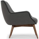 Gretchen Chair, Slate Grey - Modern Furniture - Accent Chairs - High Fashion Home