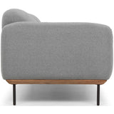 Benson Sofa, Light Grey - Modern Furniture - Sofas - High Fashion Home