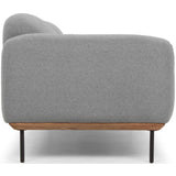 Benson Sofa, Light Grey - Modern Furniture - Sofas - High Fashion Home
