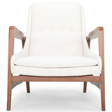 Enzo Chair, Flax - Modern Furniture - Accent Chairs - High Fashion Home