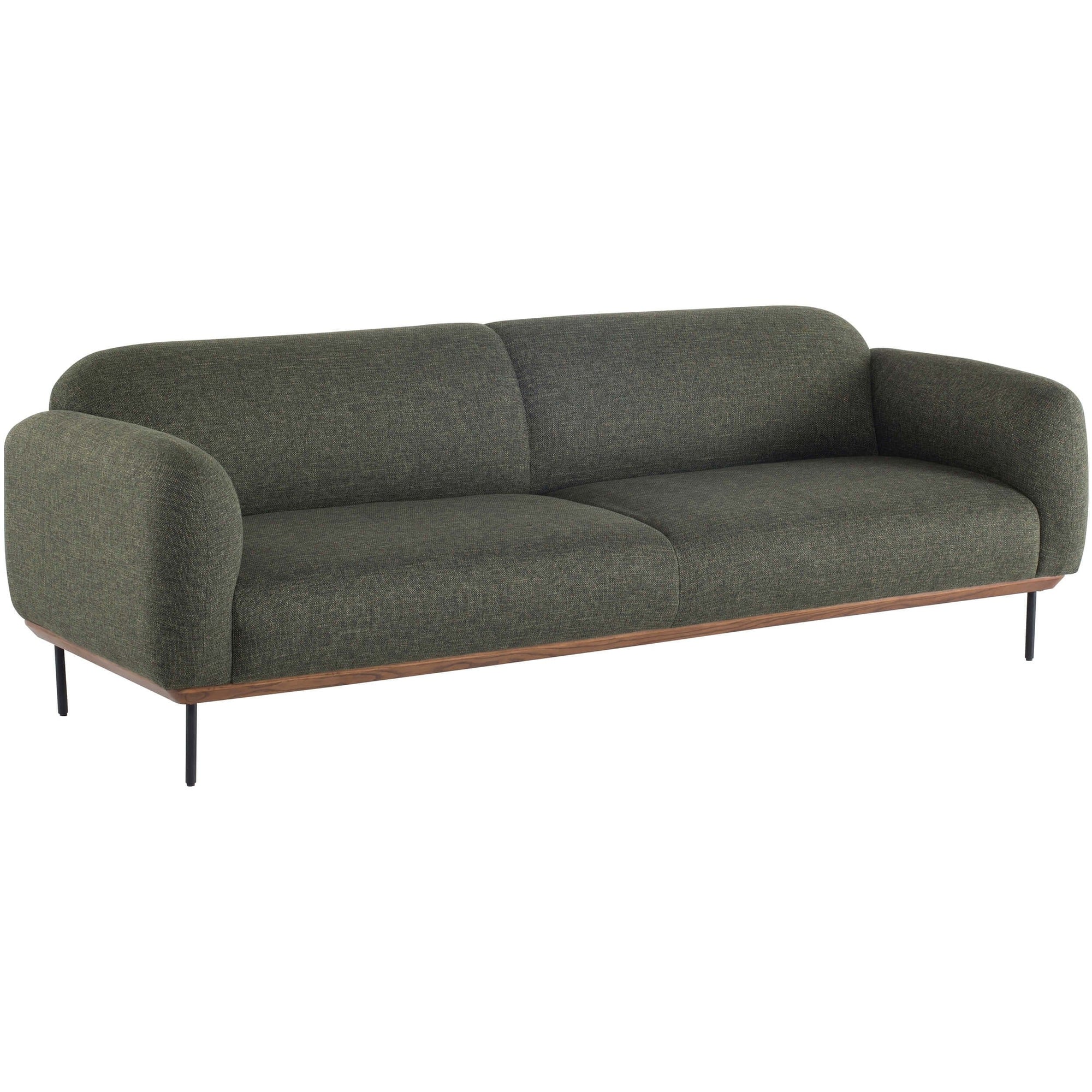 Benson Sofa, Hunter Green High Fashion Home