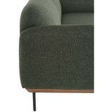 Benson Sofa, Hunter Green - Modern Furniture - Sofas - High Fashion Home