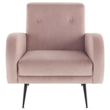 Hugo Chair, Blush - Modern Furniture - Accent Chairs - High Fashion Home