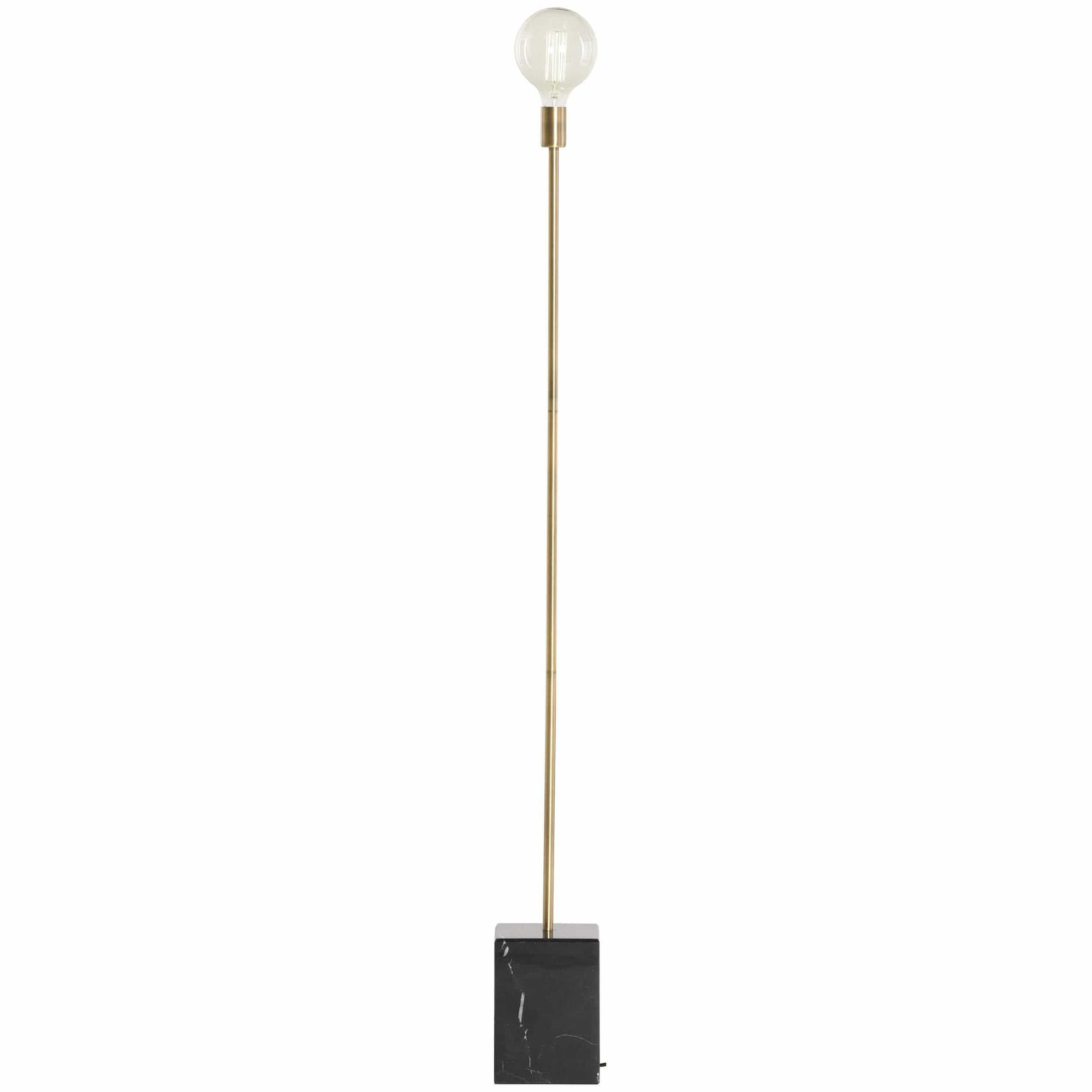 Slim shop floor lamp