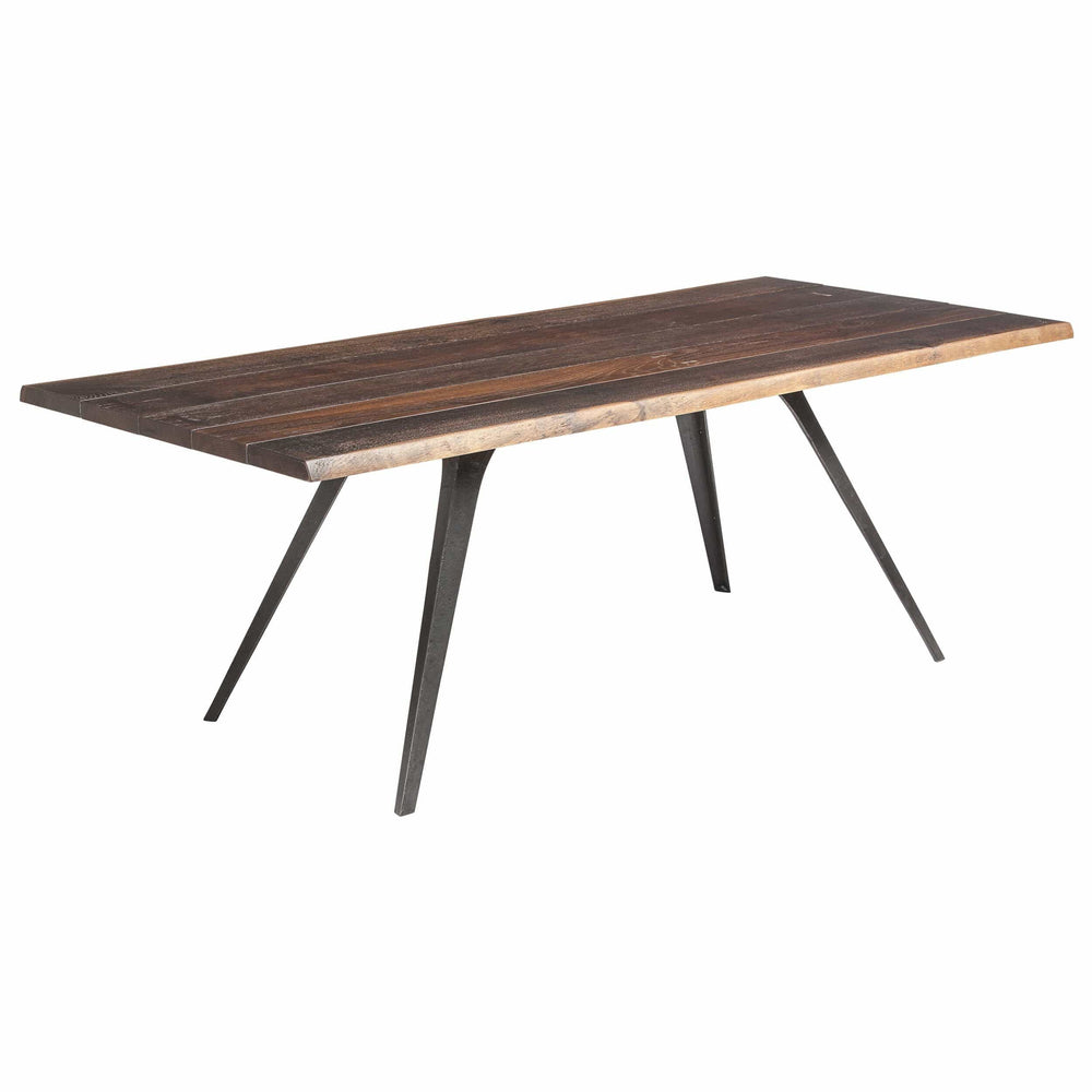 Vega Dining Table Seared Oak - Furniture - Nuevo Living