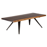 Vega Coffee Table, Seared Oak - Furniture - Nuevo Living