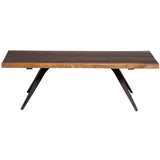 Vega Coffee Table, Seared Oak - Furniture - Nuevo Living
