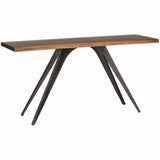 Vega Console Table, Seared Oak - Furniture - Nuevo Living