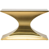 Praetorian Console Table, Brushed Gold - Furniture - Accent Tables - High Fashion Home