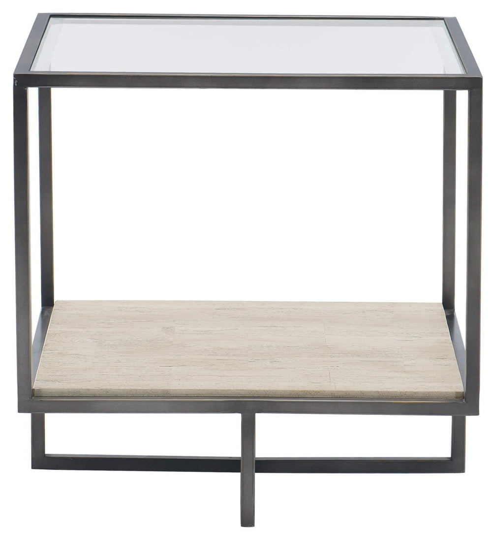 Harlow Square End Table - Furniture - Accent Tables - High Fashion Home