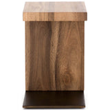 Hudson C Table, Natural Yukas - Furniture - Accent Tables - High Fashion Home