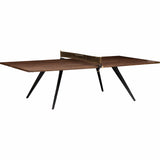 Smoked Oak Ping Pong Table - Modern Furniture - Dining Table - High Fashion Home
