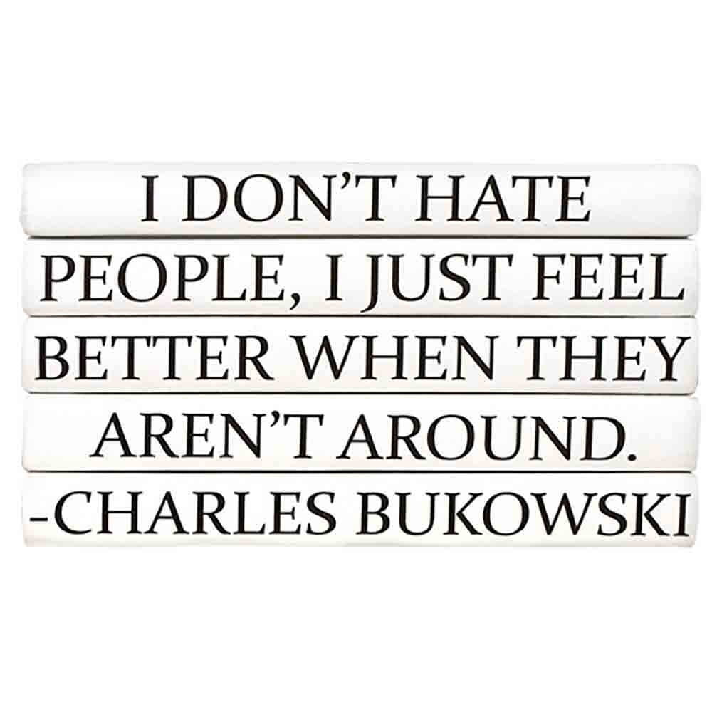 Stack of Books, I Don't Hate - Accessories - E. Lawrence - - - - High Fashion Home