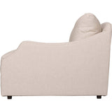 Ian Sectional, Crevere Cream - Modern Furniture - Sectionals - High Fashion Home