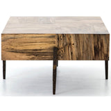 Indra Coffee Table, Spalted Primavera - Modern Furniture - Coffee Tables - High Fashion Home