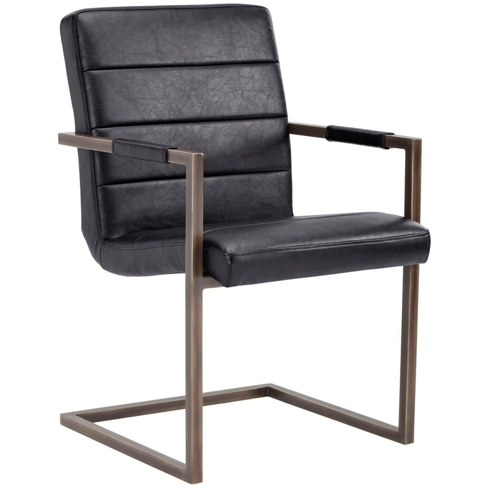 Jafar Chair, Vintage Black (Set of 2) - Furniture - Chairs - High Fashion Home