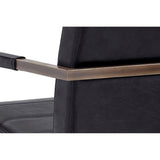 Jafar Chair, Vintage Black (Set of 2) - Furniture - Chairs - High Fashion Home