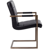 Jafar Chair, Vintage Black (Set of 2) - Furniture - Chairs - High Fashion Home
