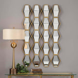 Jillian Mirrored Wall Decor - Accessories - High Fashion Home