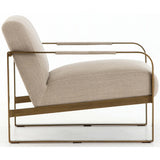 Jules Chair, Stonewash Ecru - Modern Furniture - Accent Chairs - High Fashion Home